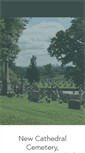 Mobile Screenshot of newcathedralcemetery.org